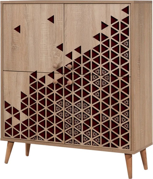Konyhaszekrény, 95 cm – Multilux-122