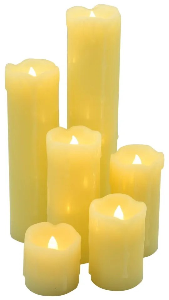 LED gyertya szett 6 db-os – Hilight