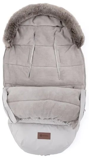 PETITE&amp;MARS - Baba bundazsák 4 az 1-ben COMFY Champagne Shower ezüst