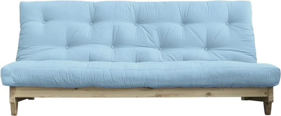 Fresh Natural/Light Blue kinyitható kanapé - Karup Design