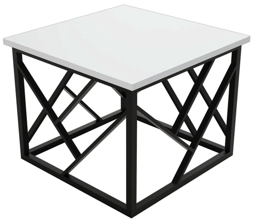 Dohányzóasztal Wolla (fehér). 1062830