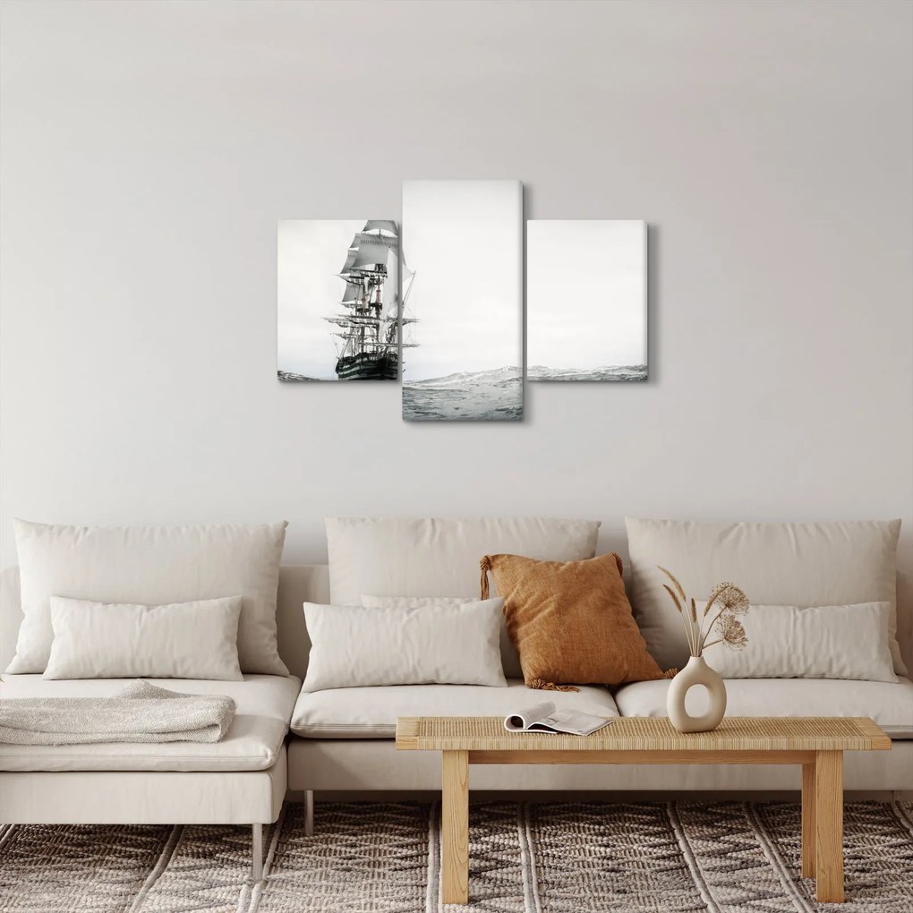 Kép - Egy hajó az óceánon (90x60 cm)
