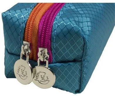 Tolltartó, cipzáras, EXACOMPTA Tricolor, vegyes színek (EX05269820WD)