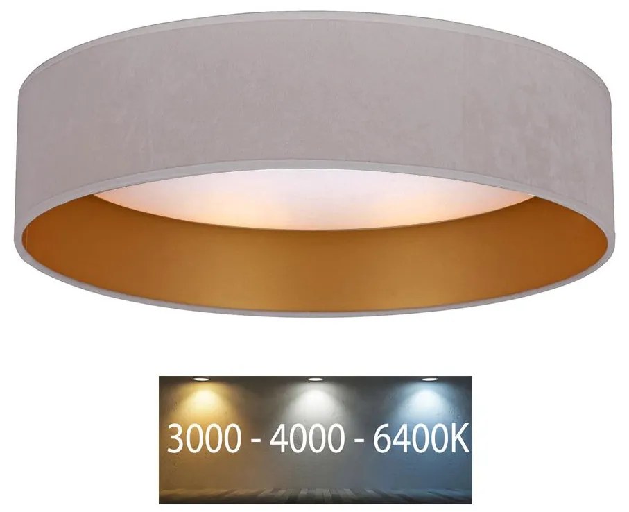Brilagi - LED Mennyezeti lámpa VELVET LED/12W/230V á. 30 cm 3000K/4000K/6400K BG0293