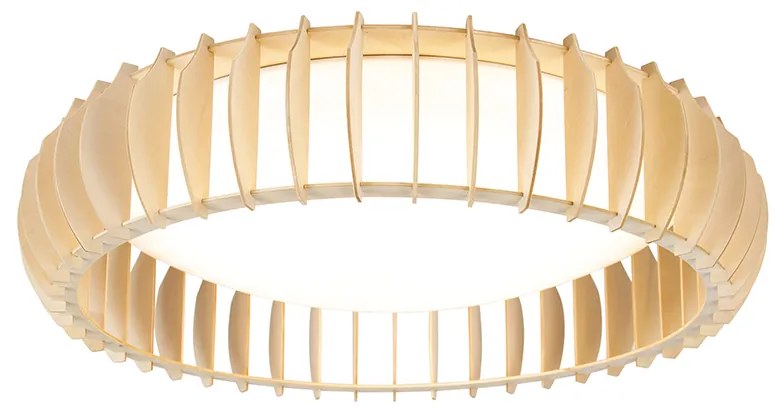 Skandináv mennyezeti lámpa bézs 60cm LED-del - Monte