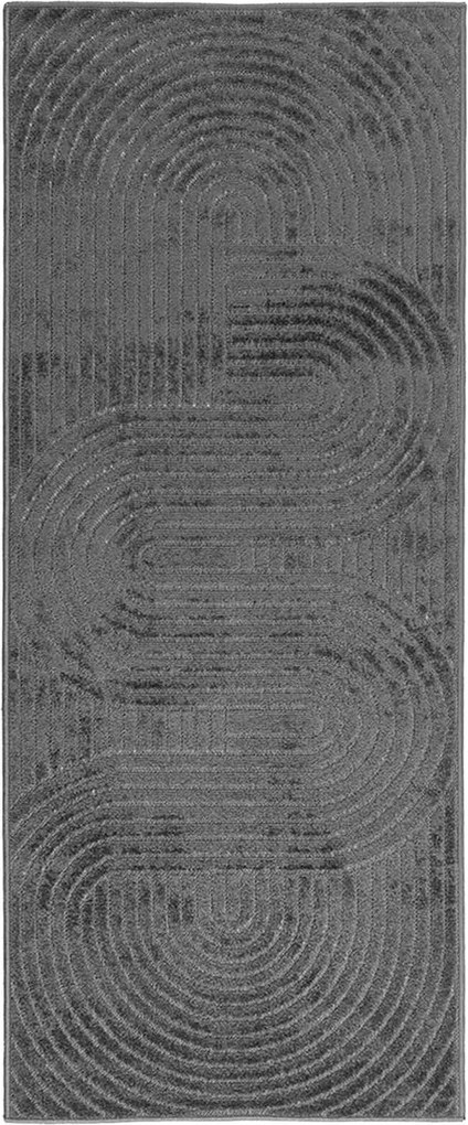 vidaXL Területszőnyegek PALMERAS Antracit 150 x 80 cm Poliészter