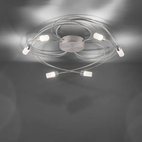 Paul Neuhaus 8250-55 - LED Dimmelhető felületre szerelhető csillár NELIA 6xLED/3W/230V