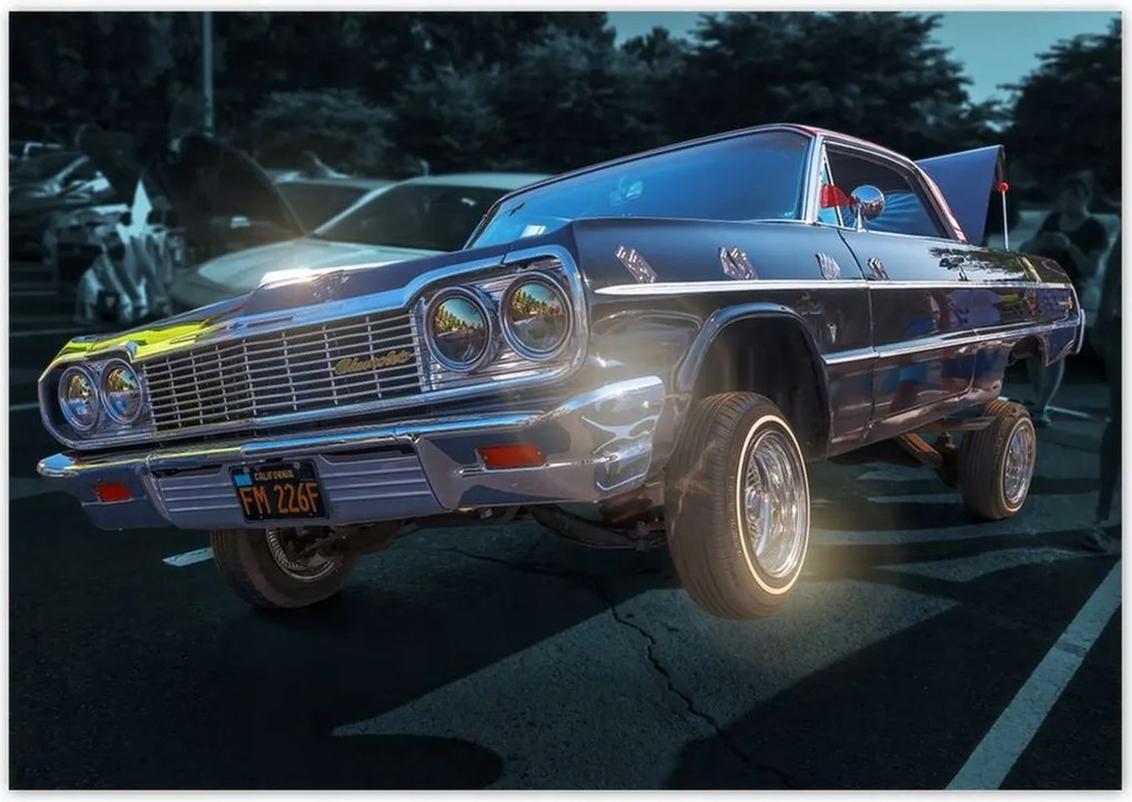 Poszterek 100x70 Chevy Impala Lowrider