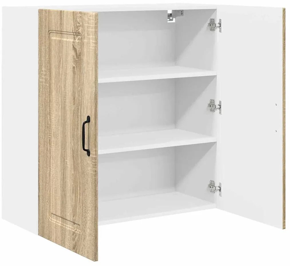 Fali konyhaszekrény Sonoma tölgy 80 x 31 x 80 cm Faanyag