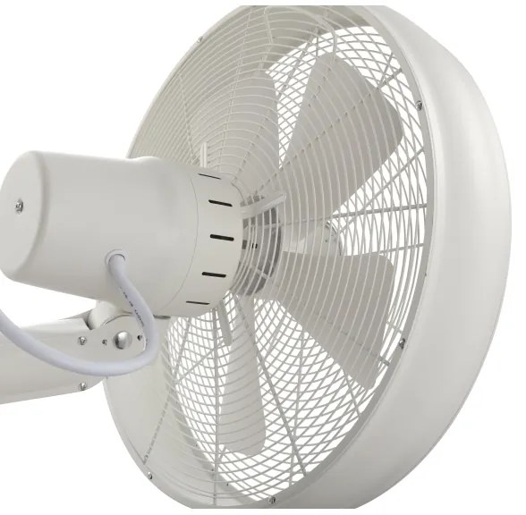Lucci Air 213128EU - Fali ventilátor BREEZE 55W/230V fehér + távirányító