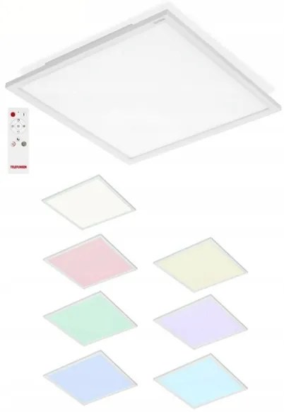 Telefunken 301606TF - LED RGB Dimmelhető panel LED/24W/230V 4000K + távirányító