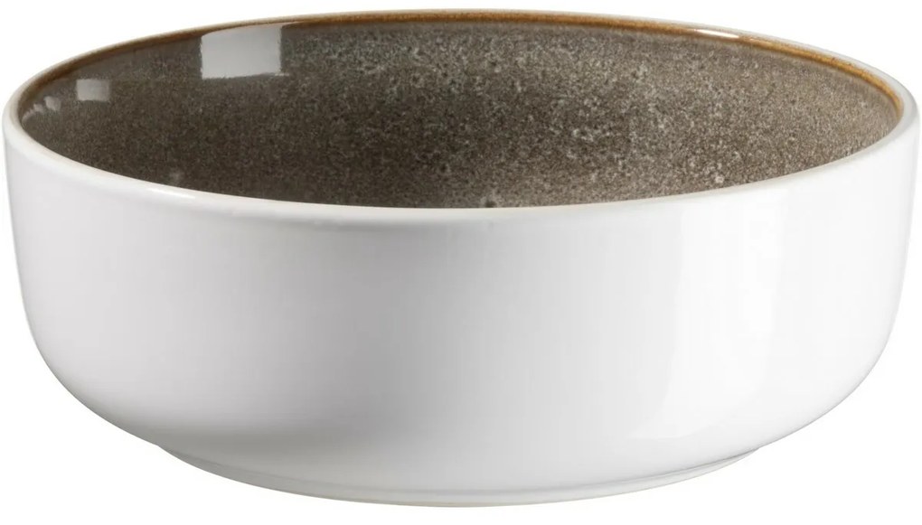 Mäser Lunaria Brown mély tányérkészlet, 18 cm, 4db