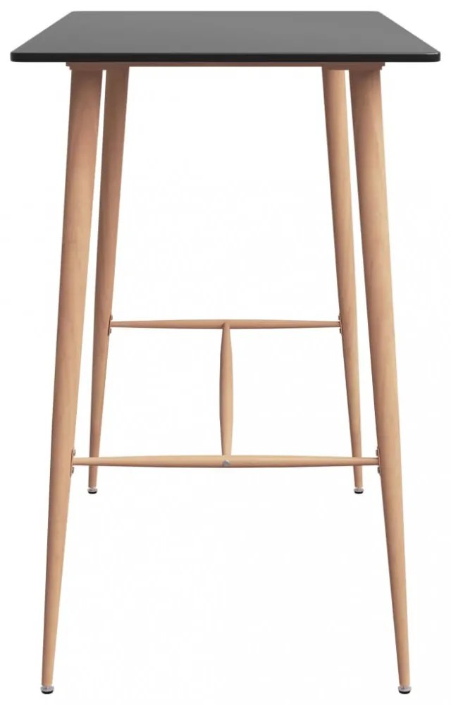 3 részes fekete bárszett