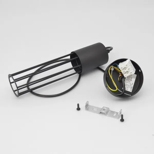 Csillár zsinóron MELODY 1xE27/15W/230V fekete