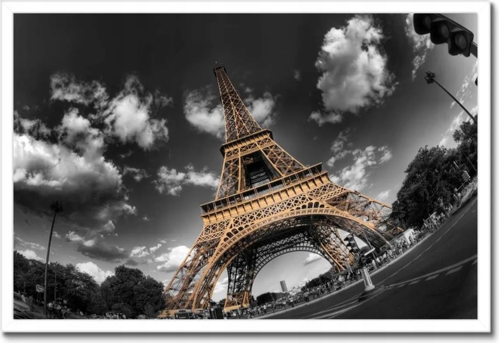 Poszterek keretben 60x40 Eiffel-torony