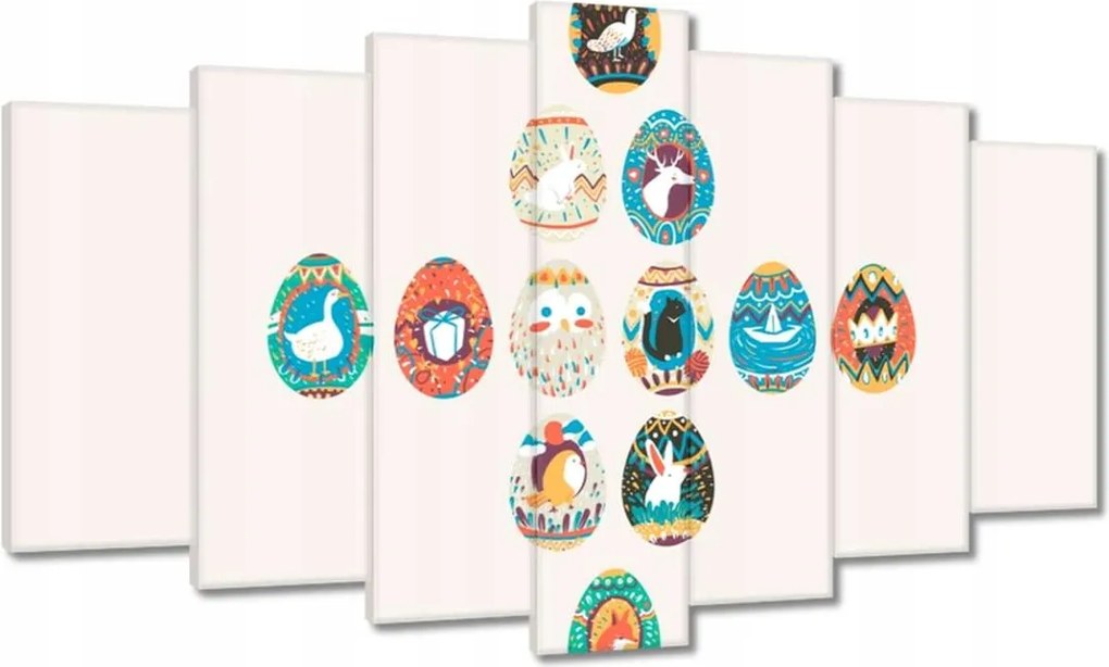 Festmények 140x80 Húsvéti húsvéti tojások