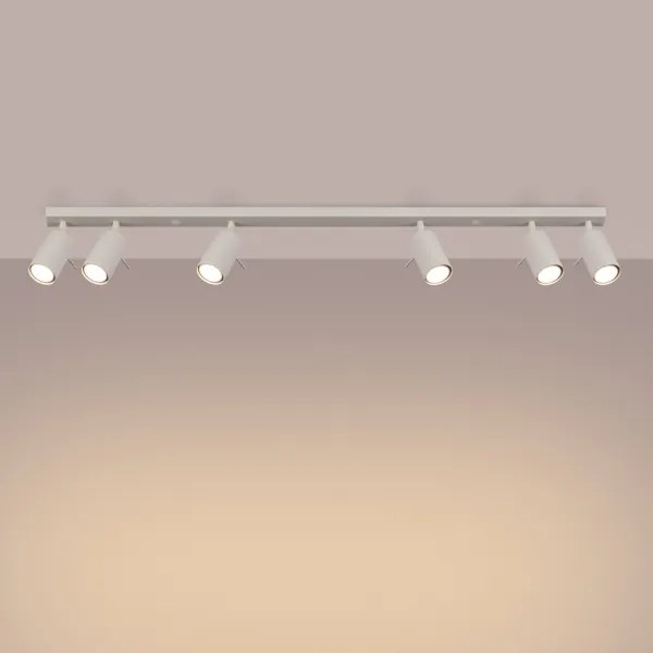 Sollux SL.1499 - Spotlámpa RING 6xGU10/10W/230V krémes