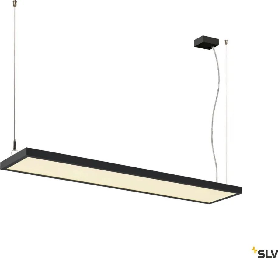 SLV 1007468 WORKLIGHT Modern Led Függesztett Lámpa Fekete LED IP20