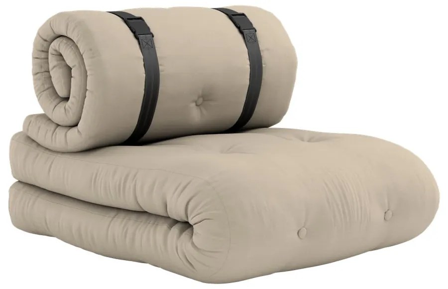 Design OUT™ Buckle Up Beige kinyitható bézs kültéri fotel - Karup Design