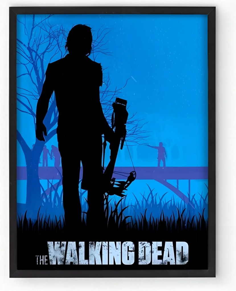 The Walking Dead keretes poszter 30x40 cm Ajándék ötlet