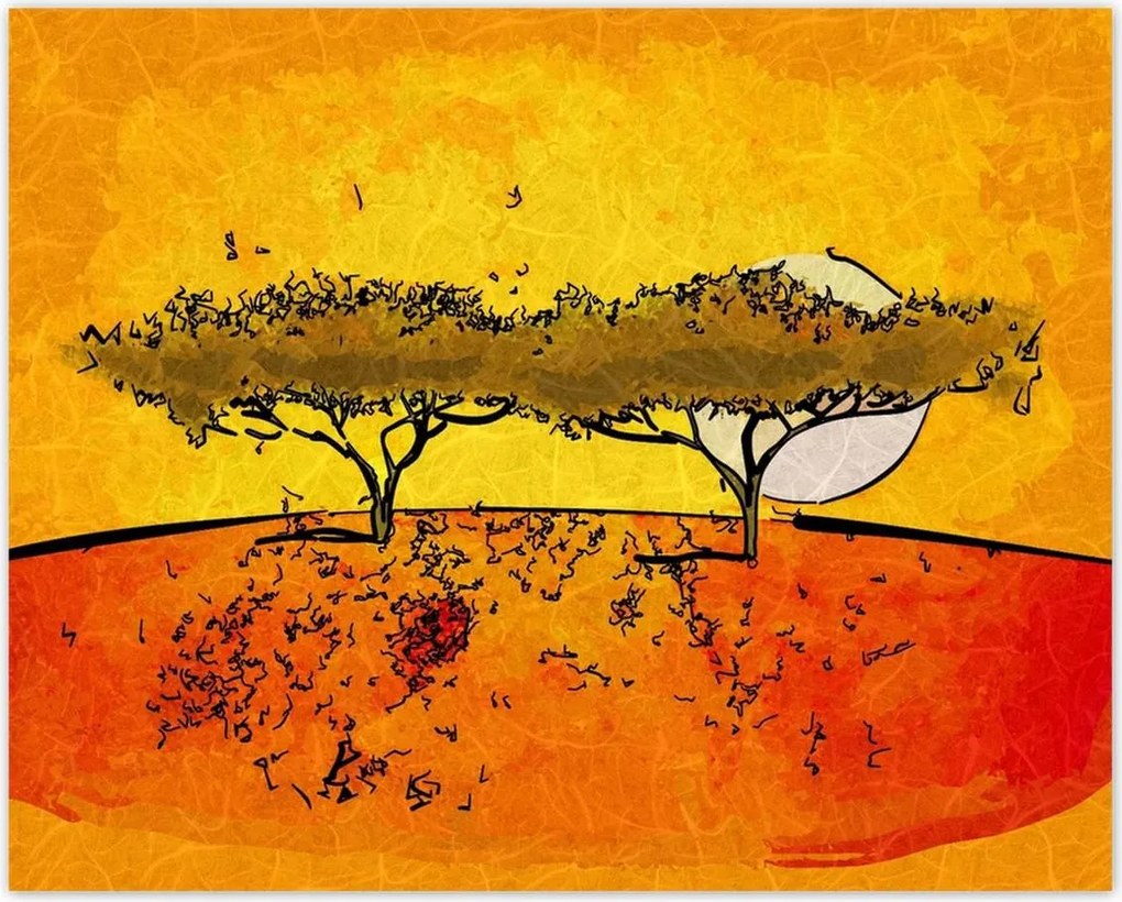 Poszterek 50x40 Lenyugvó nap