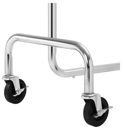 Mobil álló fogas JEAN, ezüst színű