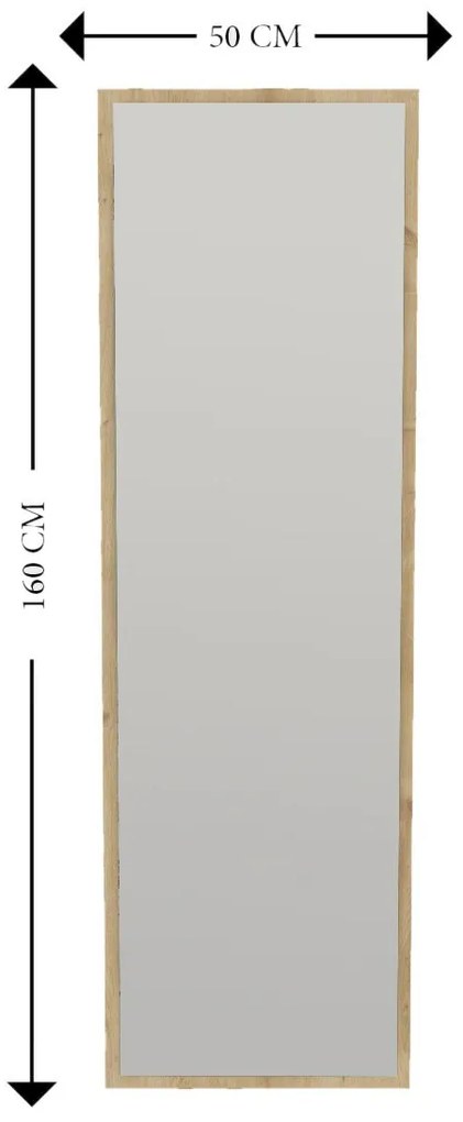 Tessa Natural tükör 50 x 160 cm