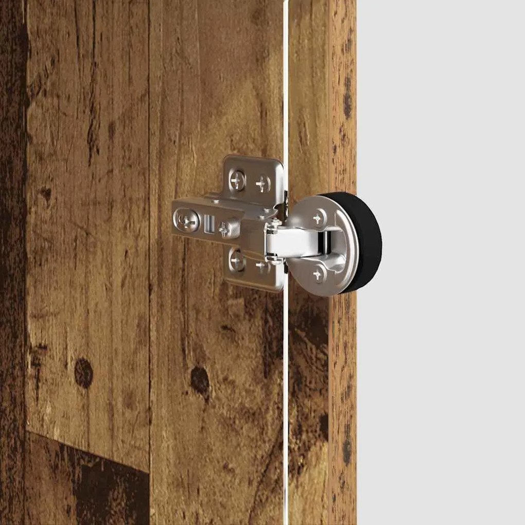 Széf Régi fa 35 x 37 x 76 cm Faanyag