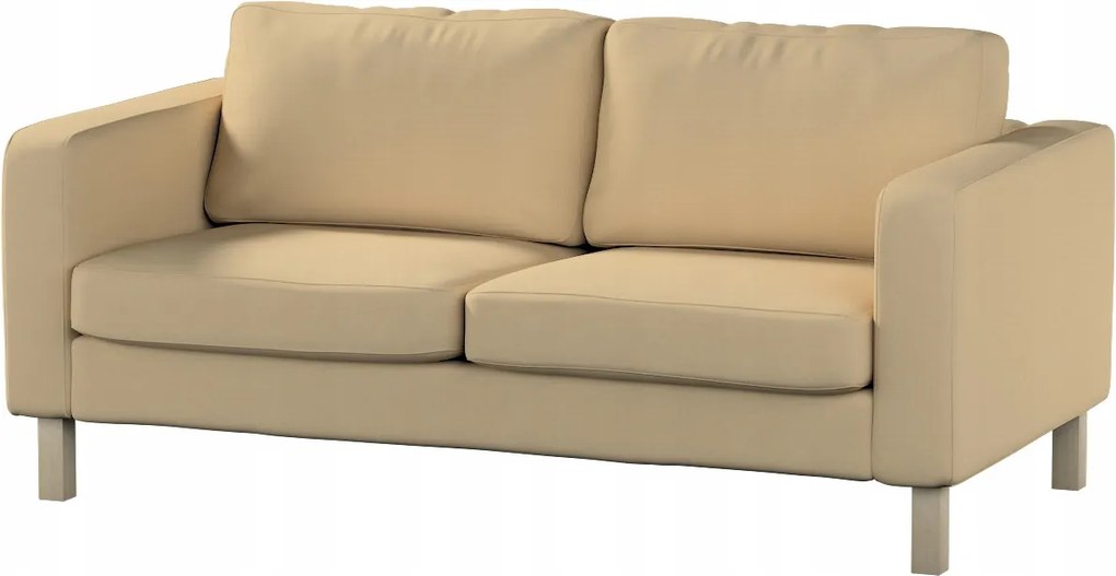 Dekoria Karlstad 2 személyes kinyitható kanapé huzat Ikea bézs