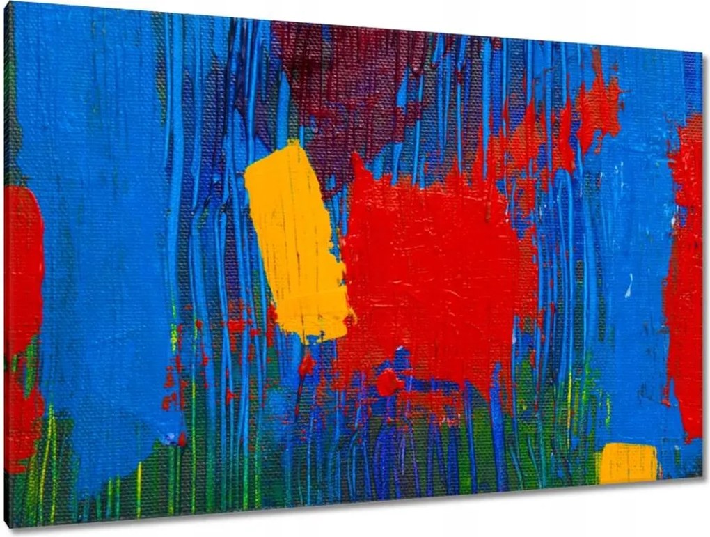 Festmények 120x80 Absztrakt Kis kutya