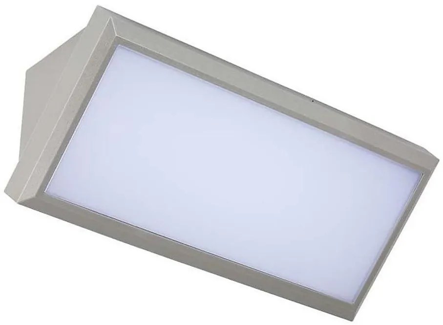 V-Tac LED kültéri fali lámpa LED/20W/230V 6400K IP65 szürke 218238