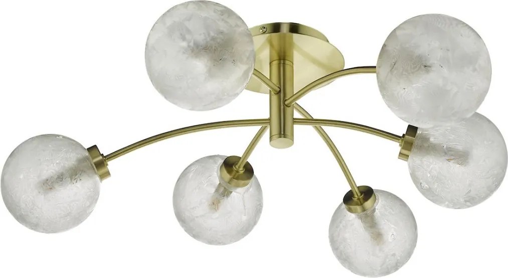 Dar Lighting AVARI AVA6441 Plafonlámpa 6x25W/G9