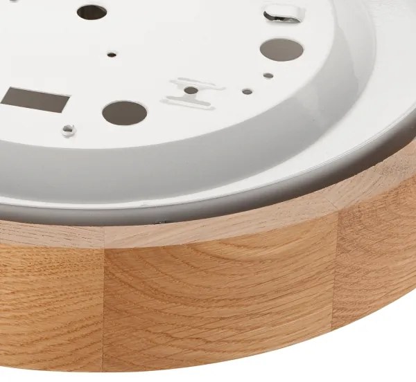 Brilagi - LED mennyezeti lámpa CARVALHO 1xE27/60W/230V tölgy pr. 27,5 cm