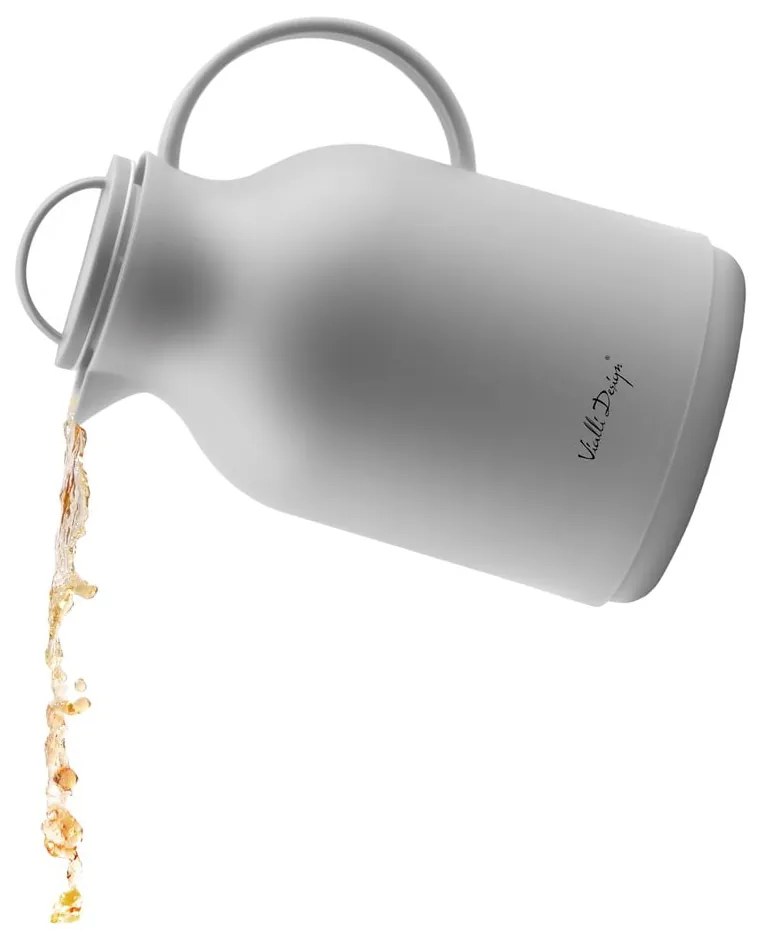 Szürke termosz, 1 l - Vialli Design