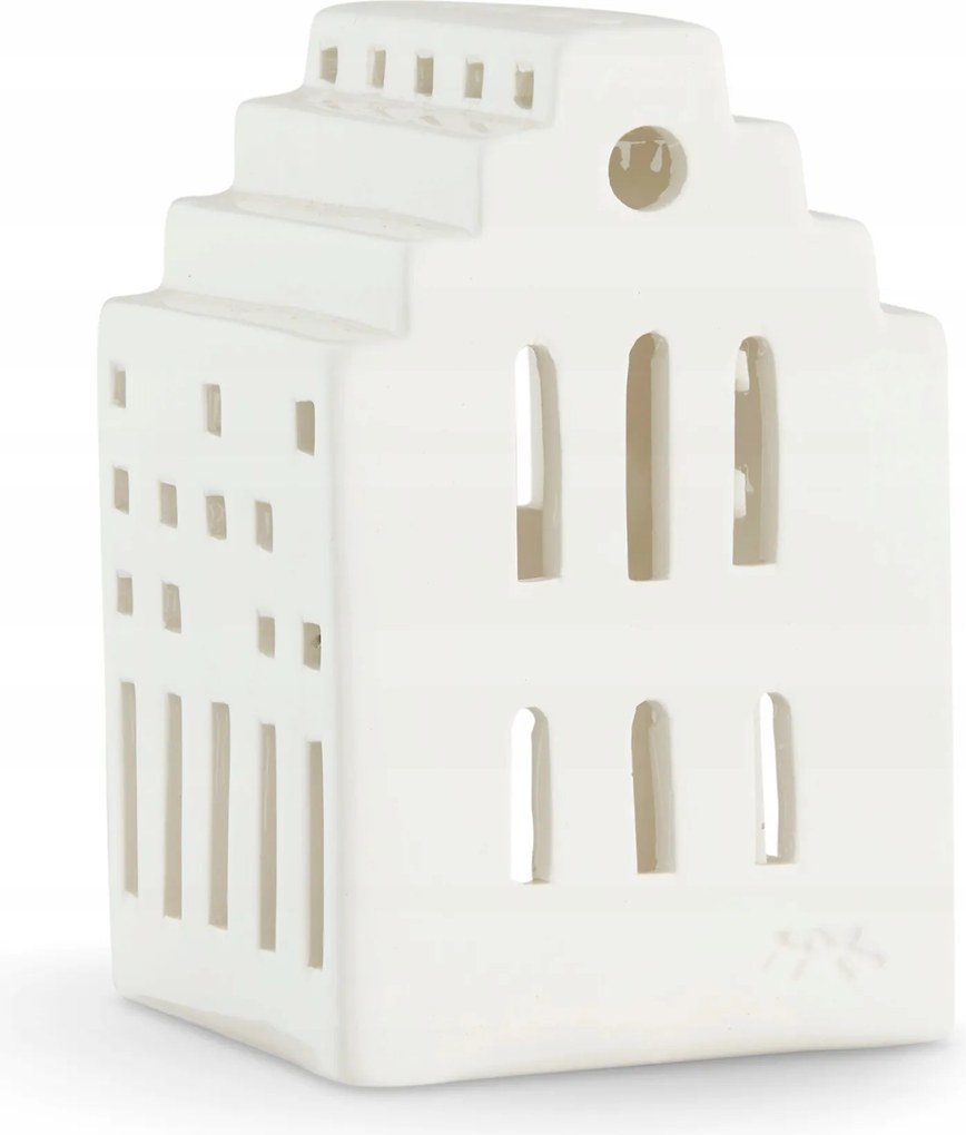 Kähler Urbania Teamécsestartó Fehér házikó Hosszú templom