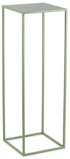 Virágállvány 70x24 cm sötétzöld