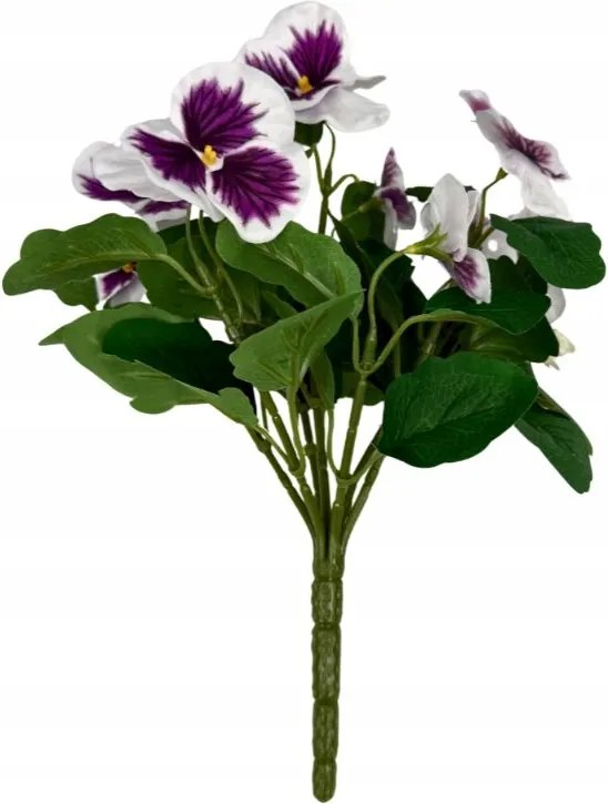 Árvácska csokor 30 cm fehér-lila