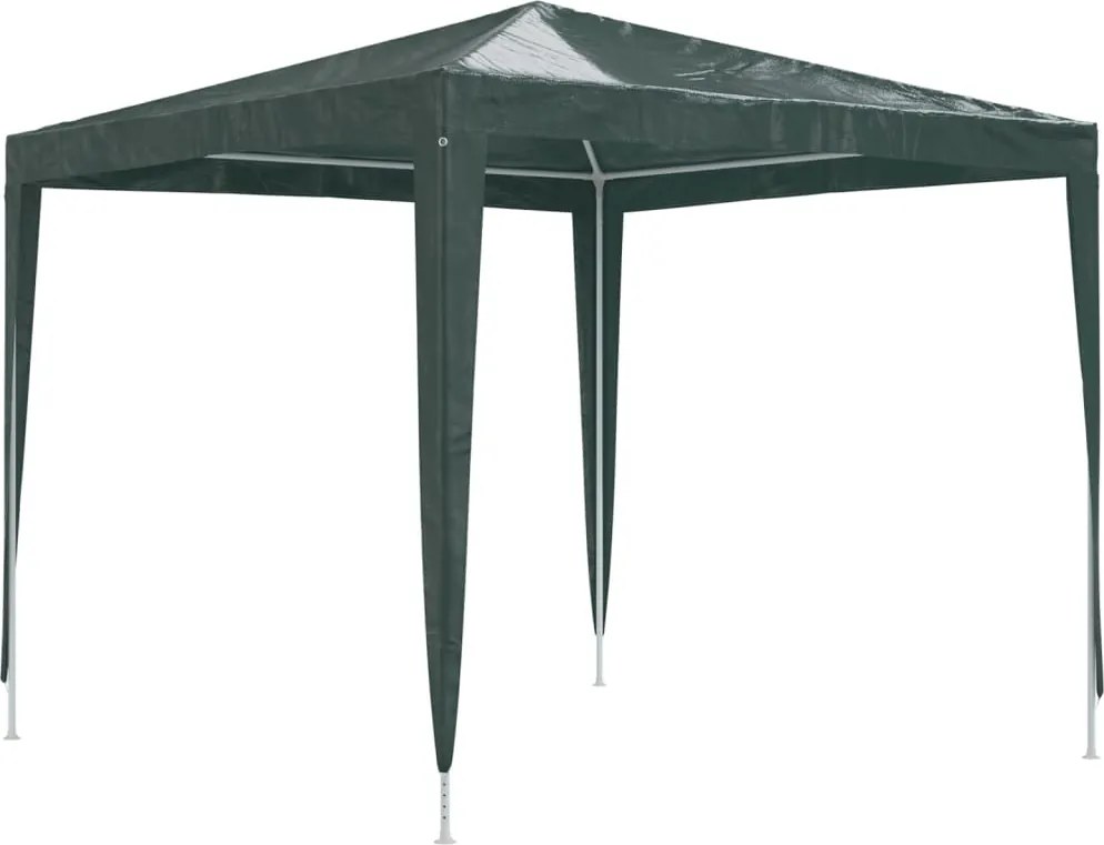 vidaXL zöld rendezvénysátor 2,5 x 2,5 m 90 g/m²