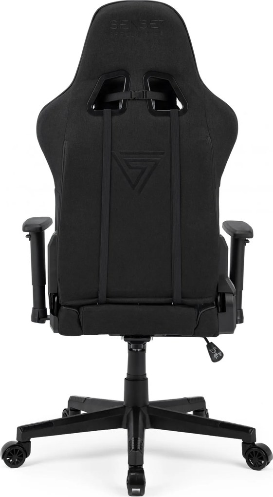 Gamer szék SENSE7 Spellcaster szövet fotel, fekete-kék.