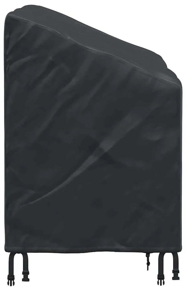 Kerti Pad Borító Fekete 134 x 70 x 65 / 94 cm 210D szövet