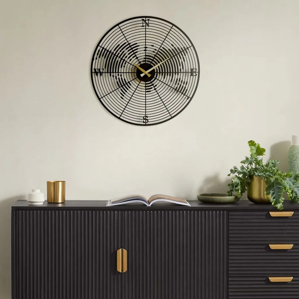 Coordinate fém falióra, 49×49 cm