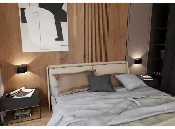 Fali lámpa FROST 1xG9/8W/230V fekete