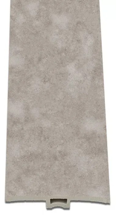 Vinyl SPC padló burkolatváltó Reno kőhatású szürke 2400x45x6 mm