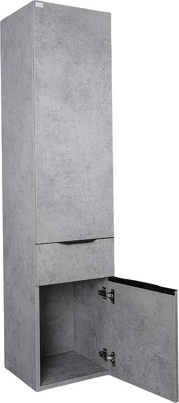 TMP VOX SZÜRKE fali fürdőszobai ÁLLÓSZEKRÉNY - 160 x 38 cm