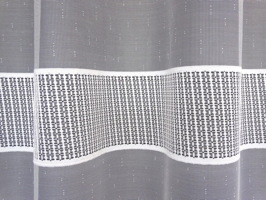 Mg Függöny jacquard 618/239 Fehér 200x160cm Kész Bt