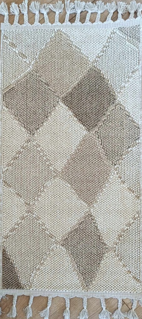 Hurok zsinóros szőnyeg 80x150cm ,külső-belső boho