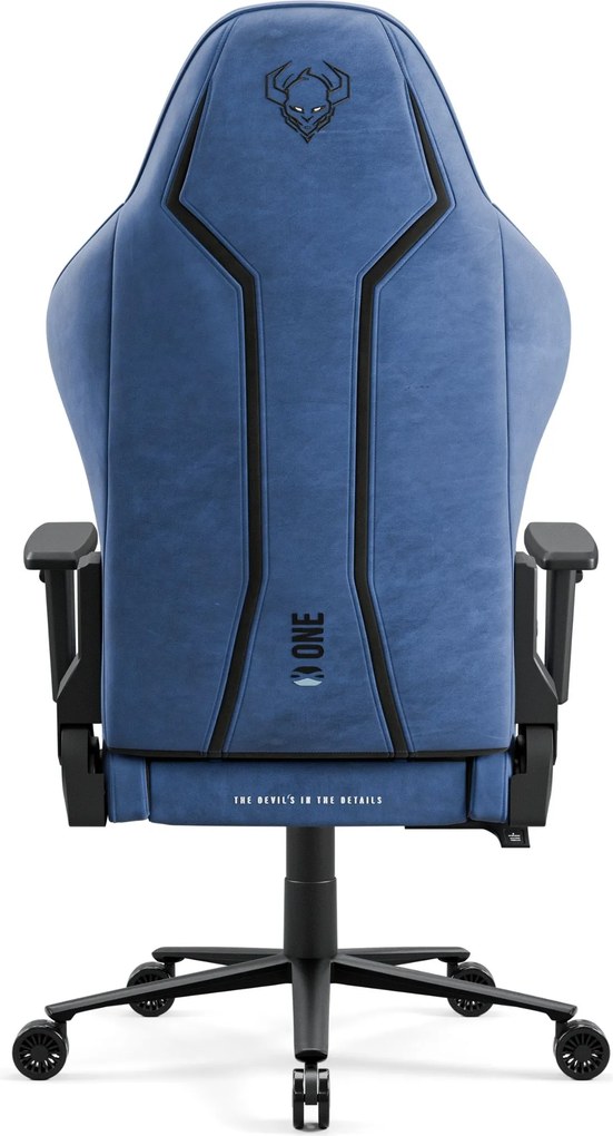 Gamer szék szövet Normal Size, fekete-kék: Diablo X-One 2.0 Night Blue