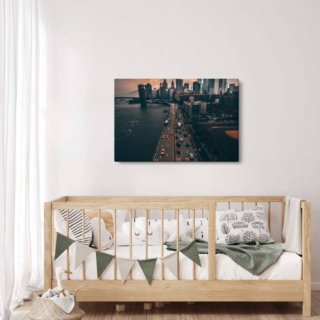 Manhattan képe (90x60 cm)