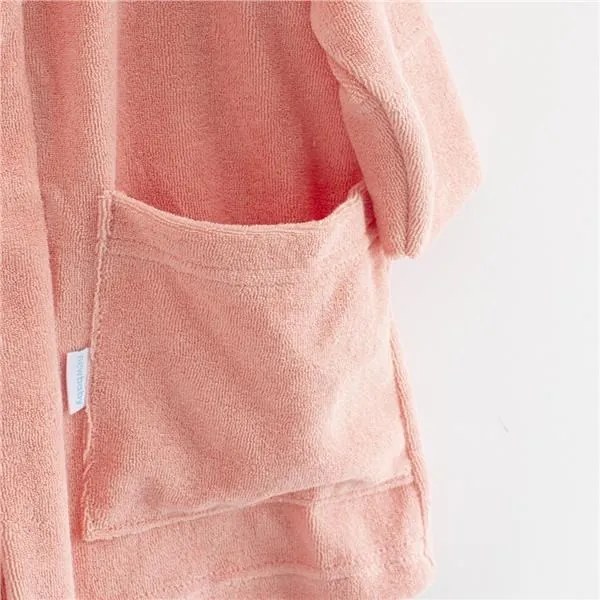 Gyerek frottír fürdőköpeny New Baby Comfortable pink, vel. 104/110