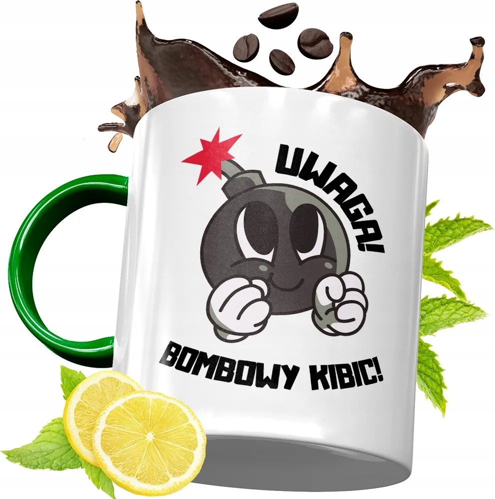 Zöld Bögre Szurkolóknak Születésnapi Ajándék fényképes nyomtatással